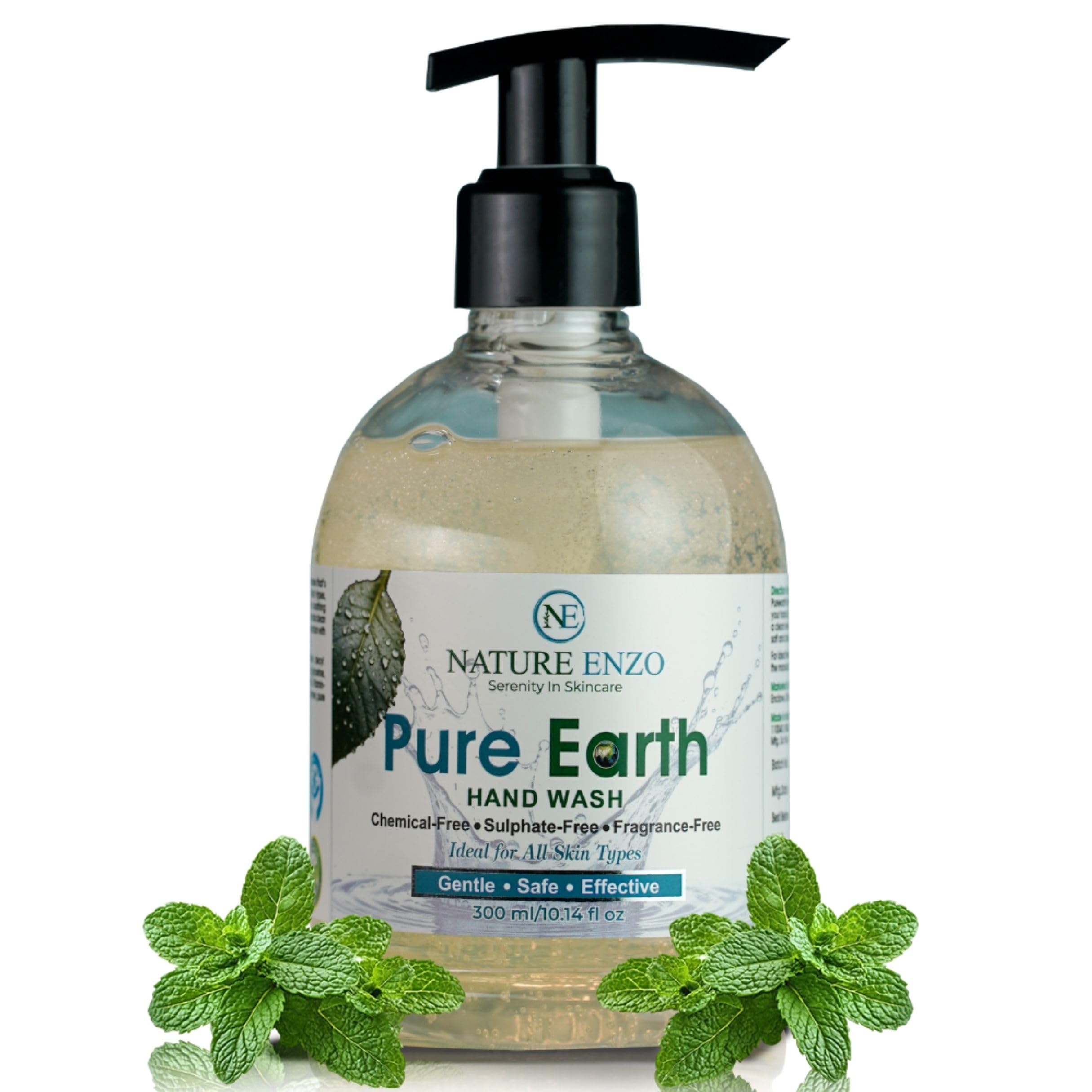NatureEnzo PureEarth Handwash | Sulphate-Free, Paraben-Free